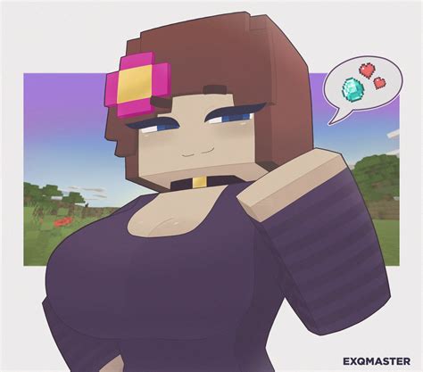 Minecraft Jenny and her Ender friend :) (NSFW) (Commission).